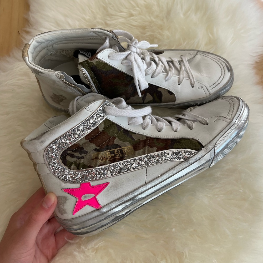 RARE BRAND NEW GOLDEN GOOSE Slide Sneakers!